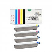 TKPrint Oki C822 Muadil Toner Seti 7300 Sayfa C822N - 1