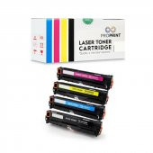 TKPrint Canon CRG716 Muadil Toner Seti 4 Renk CMYK MF8080 - 1