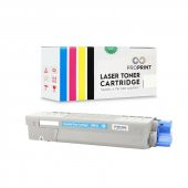 TKPrint Oki Uyumlu C612-46507519 Mavi Muadil Toner - C612n - 1