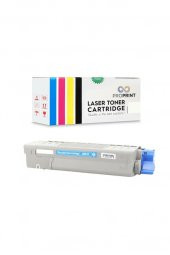 TKPrint Oki Uyumlu C612-46507519 Mavi Muadil Toner - C612n - 3