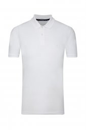 Bol Kesim Polo Yaka Gri Erkek Tişört thumbnail 5