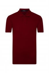 Bol Kesim Polo Yaka Gri Erkek Tişört thumbnail 9