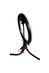 Ring Light Led Sürekli Işık 8 Inch Youtuber Light Kuaför Işığı Işık Flexible Profosyonel Tripod thumbnail 3
