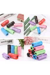 3 Rulo Köpek Kaka Poşeti 45 Parça Dışkı Torbası thumbnail 5