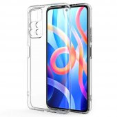 Xiaomi Poco M4 Pro 5G Kılıf Lüx Şeffaf Silikon 7O7D404G21381 - 1