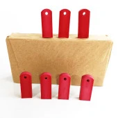 Mühür Kauçuk Alaşım Kırmızı Jiklet Kaşe 6mmx15mmx40mm thumbnail 3