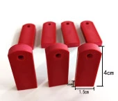 Mühür Kauçuk Alaşım Kırmızı Jiklet Kaşe 6mmx15mmx40mm thumbnail 5