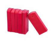 Mühür Kauçuk Alaşım Kırmızı Jiklet Kaşe 6mmx15mmx40mm thumbnail 8