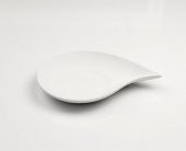 Damla Çay Tabağı | Seramik Bisküvi (Ham Ürün) - 1