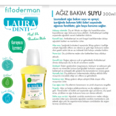 Fitoderman Lauradenti Diş Plak Önleyici'' Nefes Tazeleyici Ağız Bakım Suyu 300 ML thumbnail 1