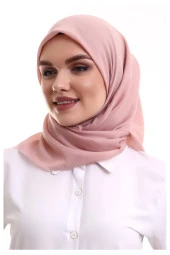 Pamuklu Pano Düz Desensiz Örtü Pembe - 2