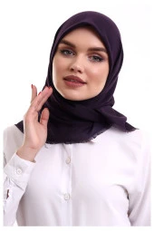 Pamuklu Pano Düz Desensiz Örtü Mor thumbnail 2