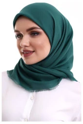 Pamuklu Pano Düz Desensiz Örtü Koyu Yeşil thumbnail 2