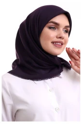 Pamuklu Pano Düz Desensiz Örtü Mor thumbnail 4