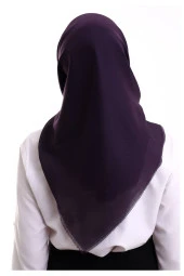 Pamuklu Pano Düz Desensiz Örtü Mor thumbnail 6