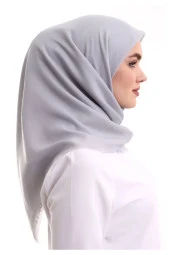 Pamuklu Pano Düz Desensiz Örtü Gri thumbnail 5