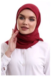 Pamuklu Pano Düz Desensiz Örtü Kırmızı thumbnail 2