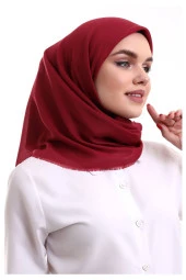 Pamuklu Pano Düz Desensiz Örtü Kırmızı thumbnail 4