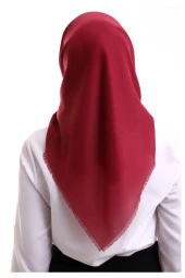 Pamuklu Pano Düz Desensiz Örtü Kırmızı thumbnail 6