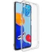 Xiaomi Redmi Note 11 Kılıf Lüx Şeffaf Silikon 7O7D404G21385 - 1