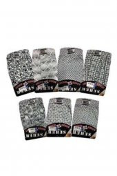 6lı Pamuklu Desenli Asorti Boxer - 1