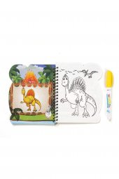 Sihirli Özel Sulu Kalem İle Boyama Kitabı Set | Dinazor Water Magic - 2