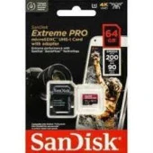 Sandisk Extreme Pro 64GB Micro Sd Hafıza Kartı 200Mb/90Mb SDSQXCU-064G - 3