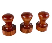 Kırmızı Sandal Ağacı Ahşap Mühür 40mm Çap Çok Özel Bir Hediye thumbnail 6