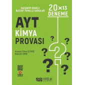 Nitelik Yayınları AYT Kimya Provası 20x13 Deneme - 1