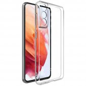 Samsung Galaxy S22 Plus Kılıf Lüx Şeffaf Silikon - 1
