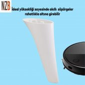 Lüks Mobilya Kanepe Sehpa TV Ünitesi Koltuk Ayağı 20 cm Beyaz Baza Ayak thumbnail 4