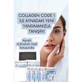 Collagen Code1 Tıp1-2-3 Kolajen+Hyaluronik Asit+C Vitamini Çilek Aromalı thumbnail 2