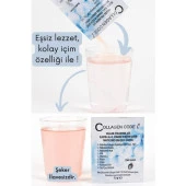 Collagen Code1 Tıp1-2-3 Kolajen+Hyaluronik Asit+C Vitamini Çilek Aromalı thumbnail 3