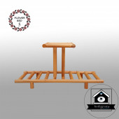 Çiçek Standı 5 - Walnut Çiçeklik -ahşap Saksılık- Çiçek Rafı - Balkon Düzenleme - 4