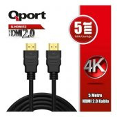 QPORT Q-HDMI52  5,0m HDMI KABLO.2.0 4K - 1