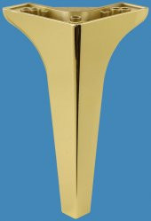 Lüks Mobilya Kanepe Sehpa TV Ünitesi Koltuk Ayağı 19 cm Altın Gold Baza Ayak - 4