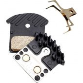 Disc Brake Pad Set Metal J04C Incl Spring/Split Pin 1 Pair - 1
