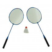 Badminton Seti Metal 2 Raket 1 Top Çantalı - 1