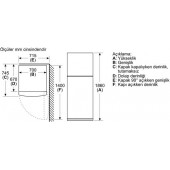 Profilo BD2055WENN Çift Kapılı No Frost Buzdolabı - 2