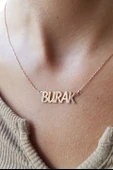 Gümüş İsim Kolye - 1