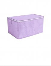3 ADET ÇEYİZLİK BÜYÜK BOYYORGAN DÖŞEK HURCU LİLARENK 100X50 CM EBATİNDA FERMUARLİ LİLA RENKTELAKUMAŞ - 1