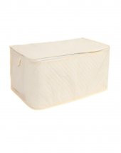3 ADET BÜYÜK BOY YORGAN YASTIK BATANİYE ELİBİSE HURCU 100 X 50 CM FERMUARLİ TELA KUMAŞ KREM RENK   MEGA BOY HURÇ - 1
