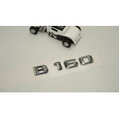 B160 Bagaj Krom Metal 3M 3D Yazı Logo thumbnail 2