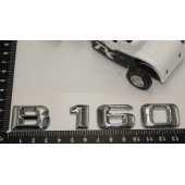 B160 Bagaj Krom Metal 3M 3D Yazı Logo thumbnail 5