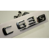 C 63S Bagaj Krom Metal 3M 3D Yazı Logo thumbnail 1