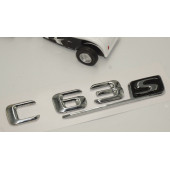 C 63S Bagaj Krom Metal 3M 3D Yazı Logo thumbnail 3