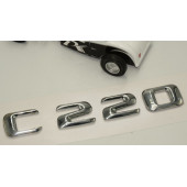 C 220 Bagaj Krom Metal 3M 3D Yazı Logo thumbnail 3
