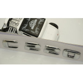 C 220 Bagaj Krom Metal 3M 3D Yazı Logo thumbnail 4