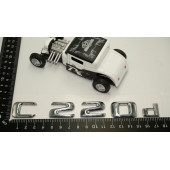 C 220d Bagaj Krom Metal 3M 3D Yazı Logo - 5