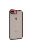 Apple iPhone 8 Plus Nilcs Kılıf Kırmızı - 1